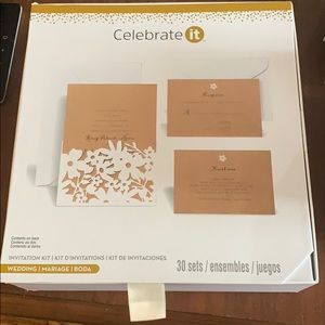 2 Brand New Wedding Invitation Kit